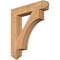 Ekena Millwork Westlake Arts & Crafts Smooth Bracket, Western Red Cedar, 5 1/2"W x 32"D x 36"H BKT06X32X36WTL03SWR - alternate 1